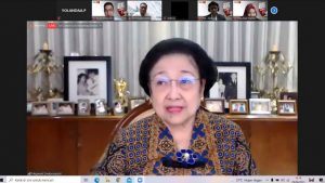 Ketum Megawati webinar