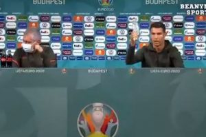 ronaldo minum air