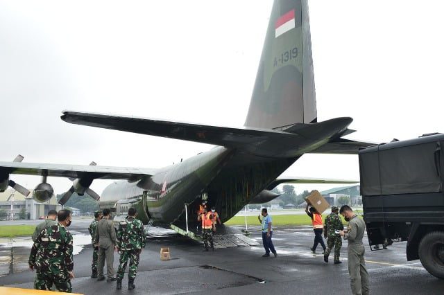 Hercules TNI kirim banntuan