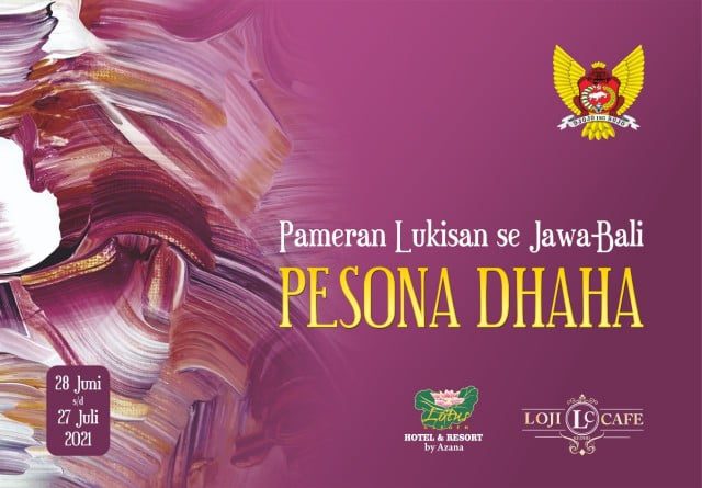 Sambut Ulang Tahun Kota Kediri, Puluhan Seniman Lukis Pamerkan Karyanya di Lotus Garden Hotel 21 Pesona Dhaha