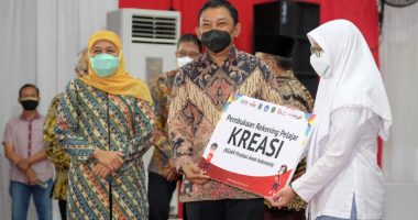 Peringati Hari Indonesia Menabung, OJK dan TPKAD Jatim Gelar KREASI 20 kreasi ojk jatim