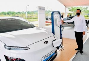 Jokowi baterai Hyundai