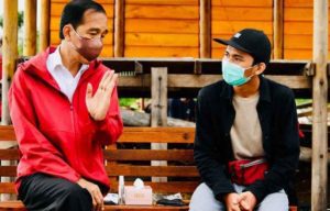 Jokowi mangrowe