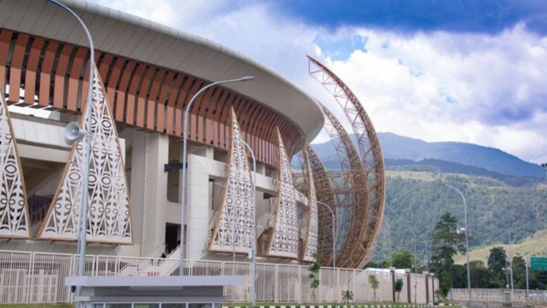 Kesiapan Venue Stadion Lukas Enembe untuk PON XX 20 Lapangan Lukas Enembe