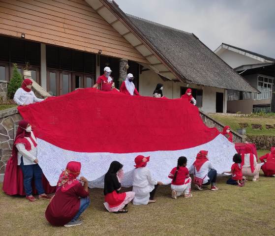 rajut bendera