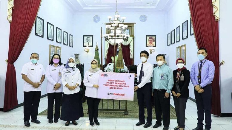 BNI Serahkan Bantuan Paket Sembako ke Pemkab Blitar 20 BNI Blitra