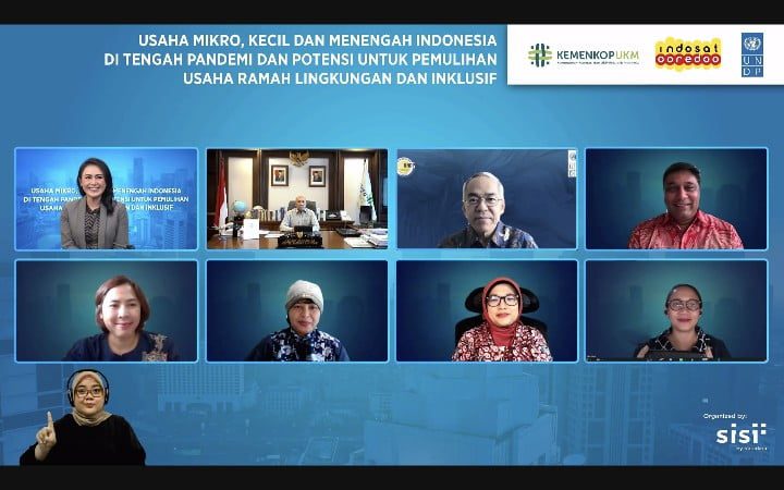 Dukung UMKM Indonesia, Indosat Ooredoo, UNDP dan Kementerian Koperasi UKM, Luncurkan Survei Kinerja Masa Pandemi 20 MSME Survey