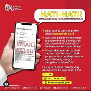 OJK Waspada Pinjol Ilegal