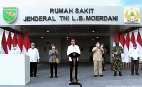 Presiden Jokowi Resmikan RS Jenderal LB Moerdani Merauke 20 RS Moerdani Papua