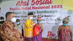 Jerry Sambuaga bantuan natal
