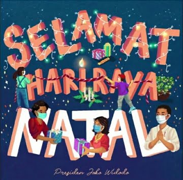 Ucapan 'Selamat Natal' Presiden Jokowi di Tengah Pandemi 20 selamat Natal jokowi