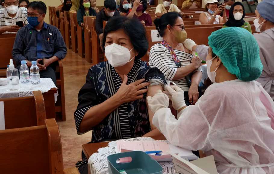 Gelar Vaksinasi Booster Pemerintah Apresiasi Gereja 20 vaksin boster gereja