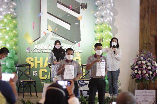 Rayakan HUT Ke-15, Mercure Surabaya Grand Mirama Ajak UMKM dan Disabilitas Terus Berinovasi 20 ultah mercure
