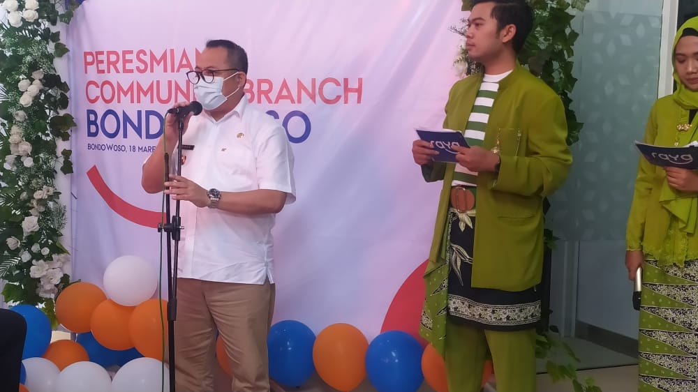 Wabup Bondowoso Resmikan Bank Raya 18 wabup bondowoso bank raya