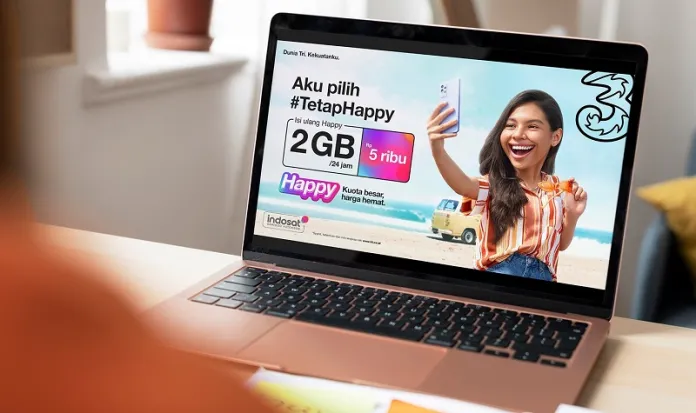 Tri Luncurkan Paket Happy 2GB untuk Aktivitas Digital 18 Tri 2Gb