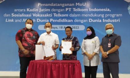 Kadin Jatim dan Telkom Kerjasama penggunaan Aplikasi Vokasakti 20 kadin telkom