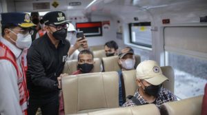 menhub cek kereta api