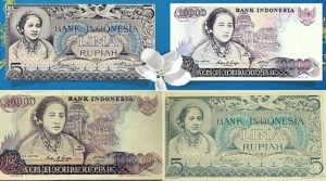 uang rupiah kartini