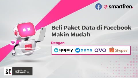 Pelanggan Beli Paket Smartfren Unlimited Kini Bisa Lewat Aplikasi Facebook 20 Paket Data Smartfren Bisa Dibeli di Aplikasi Facebook