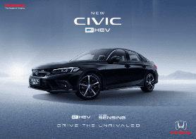 Honda Luncurkan Varian All New Civic E:HEV Pertama di Dunia 20 All New Honda Civic