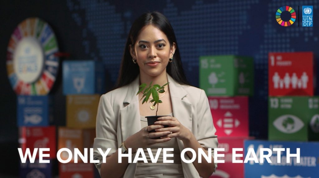Peringati Hari Lingkungan HIdup Sedunia, UNDP Angkat Tema " Kita Hanya Memiliki Satu Bumi” 20 UNDP Indonesia World Environtment Day 2022 Kaneisha Alifputri