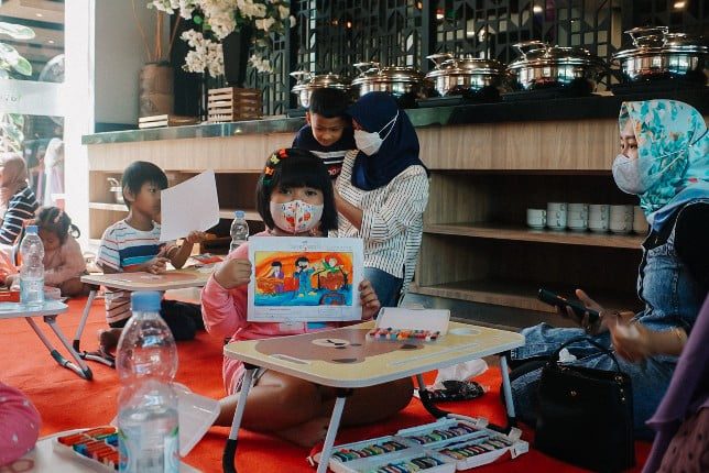 Peringati Hari Musik, Favehotel Sidoarjo Gelar Mewarna Anak 20 lomba mewarna fave sidoarjo