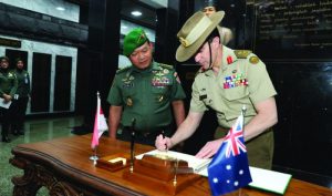 Kasad sambut hangat Kepala Staf AD Australia
