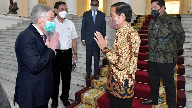 Presiden Jokowi Tunjuk Tony Blair Promosikan IKN 20 Jokowi Blair