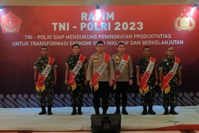 Rapim TNI dan Polri Bahas Kesiapan Pengamanan Pemilu 2024 20 IMG 20230208 WA0002