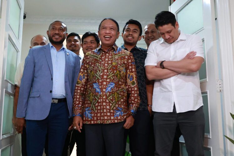 Airlangga Siapkan Kader Golkar Pengganti Zainudin sebagai Menpora 20 JKT Menpora Temui perwakilan liga 2 dan 3 Haritsah Almudatsir 1 750x500 1