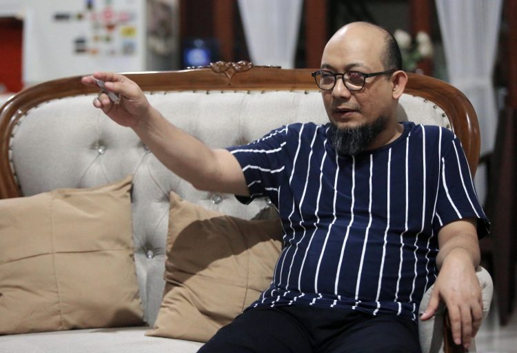 IPK Indonesia Anjlok, Novel Minta DPR & Firli Bahuri Bertanggung Jawab 20 WWC NOVEL BASWEDAN FED 2 1 750x512 1