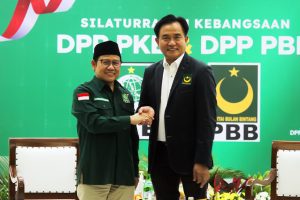 Yusril Temui Cak Imin di Kantor PKB Dery Ridwansah 2