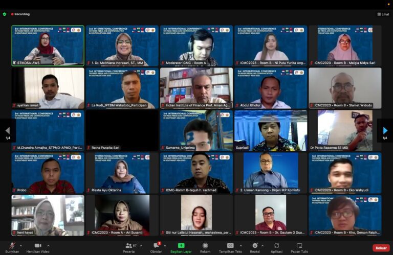 Stikosa-AWS Gelar Konferensi Internasional Komunikasi Media 20 stikosa2 768x499 1