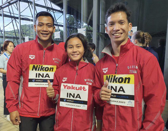 Gladies Lariesa Naik Ranking di ajang Wolrd Aquatics Championship 2023 Japan 20 20230722