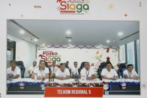 Telkom Regional V Jatim Bali Nusra Sukses Gelar Layanan Posko Telkom Group Siaga NARU 2023 2024