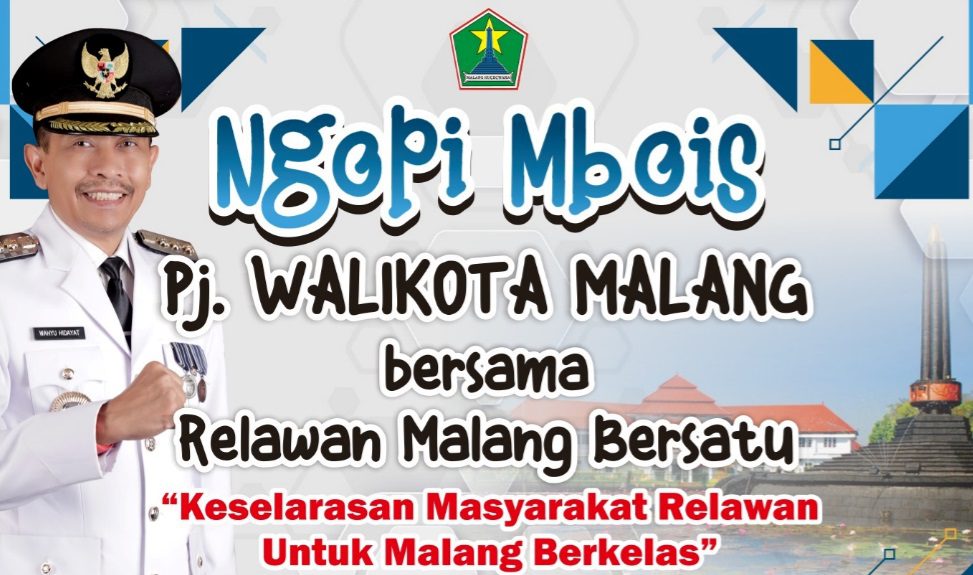Pj. Walikota Malang Ngopi Bareng Masyarakat Relawan 20 20240622 Pj Walikota Malang
