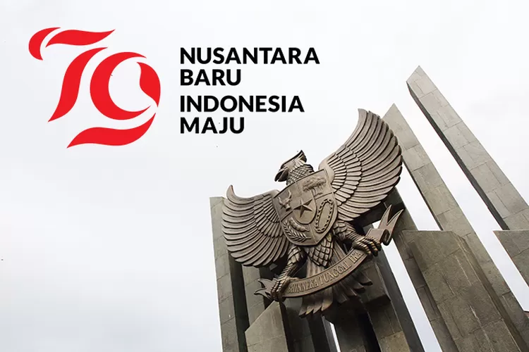 Logo HUT Ke 79 Republik Indonesia Foto Garuda 2996544260