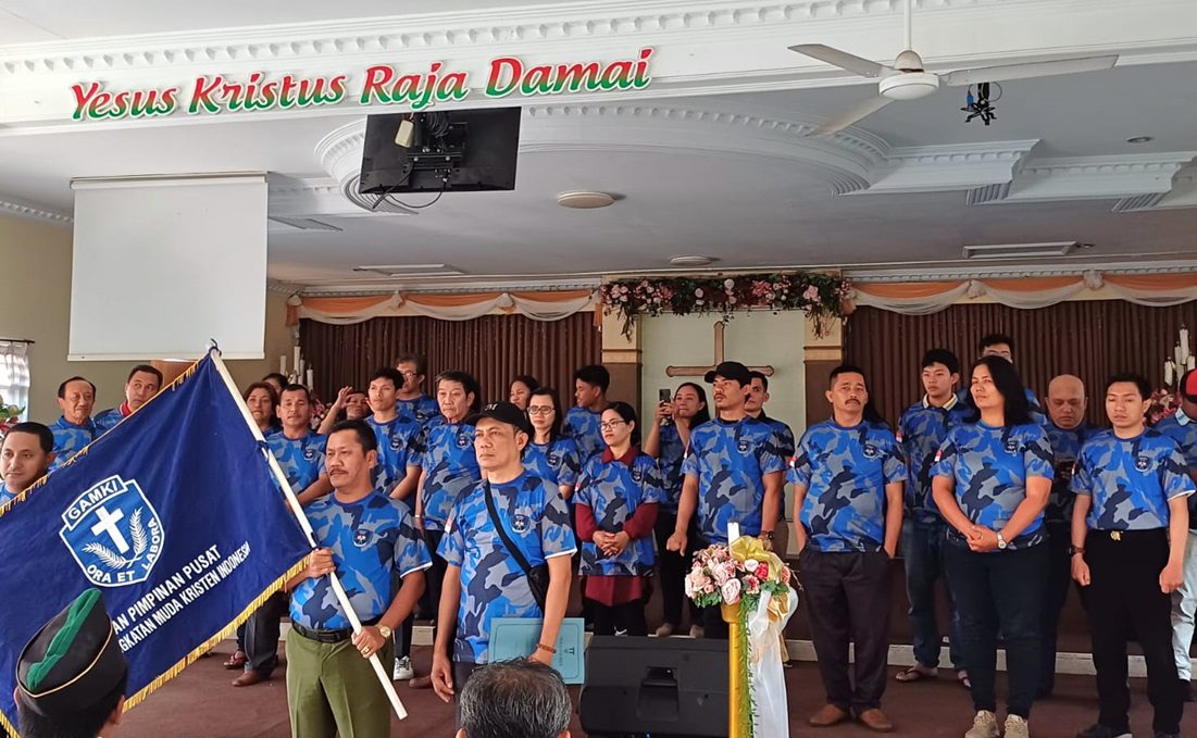 Brigade Serba Guna GAMKI Kabupaten Malang Dilantik 21 20240715 Brigsena GAMKI 4