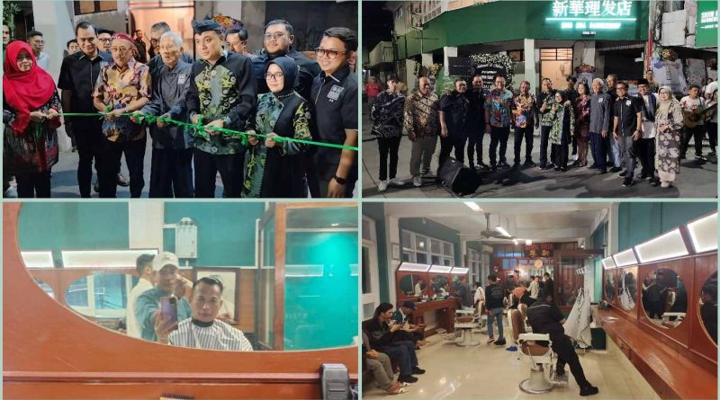 Shin hua barber shop diresmikan