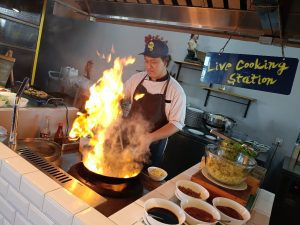 yello hotel lunch event