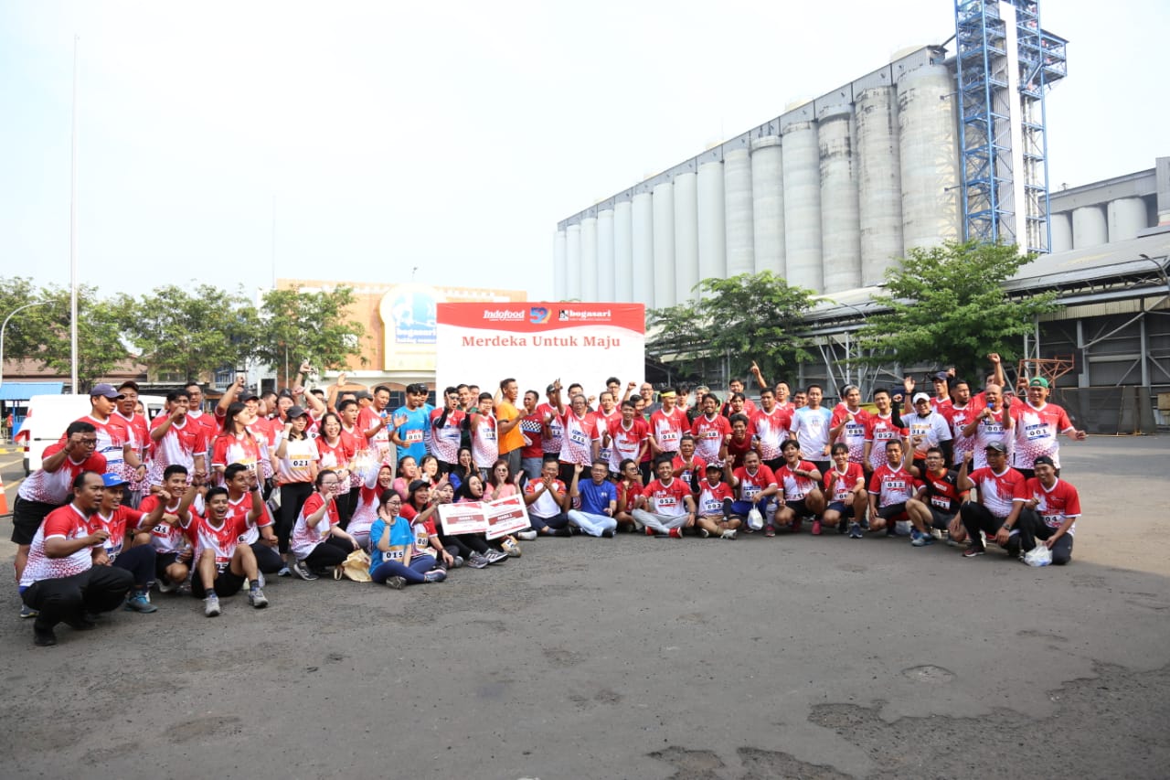 Rayakan HUT 79 RI, Ratusan Karyawan Bogasari Lari 5 Km 20 IMG 20240820 WA0051