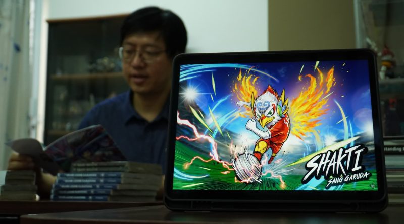 maskot sepakbola karya petranesian