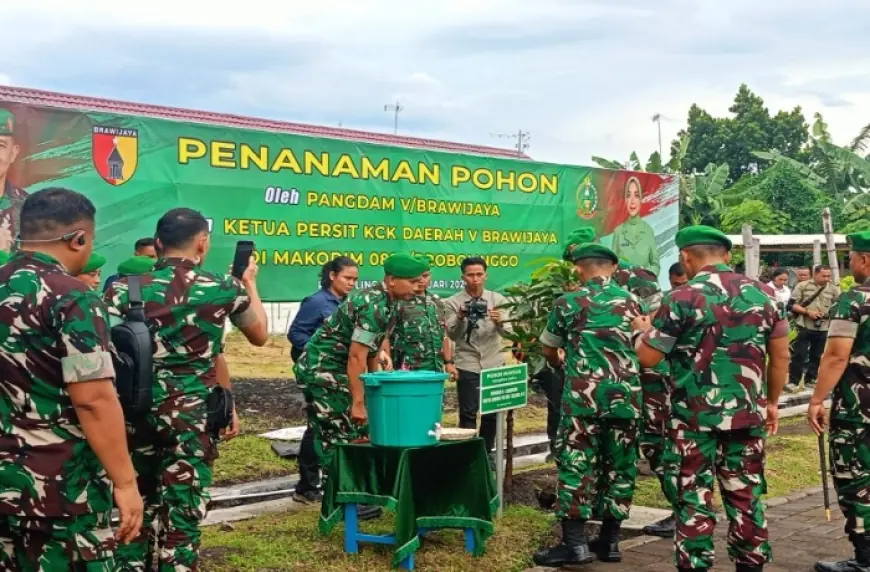 Pangdam V Brawijaya Kunjungi Kodim 0820 Probolinggo, Bawa Misi Ketahanan Pangan 20 Pangdam V Ketahanan