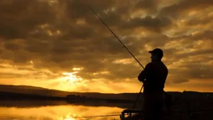 ilustrasi memancing