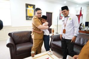 Bupati Kediri Mas Dhito diam-diam Punya Teman Anak MTs, Ini Dia Orangnya 20 Mas Dhito dan Nadhim