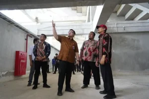Mas Dhito tinjau pembangunan