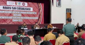 Rakor dan Sosialisasi KMP di Kabupaten Kediii
