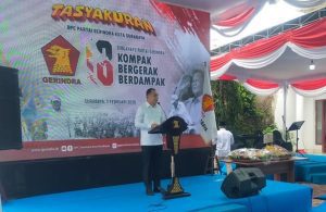 Eri Cahyadi di HUT Gerindra