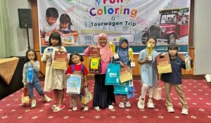 Horison Arcadia Heritage Surabaya Gelar ‘Fun Coloring Tourwagen Trip