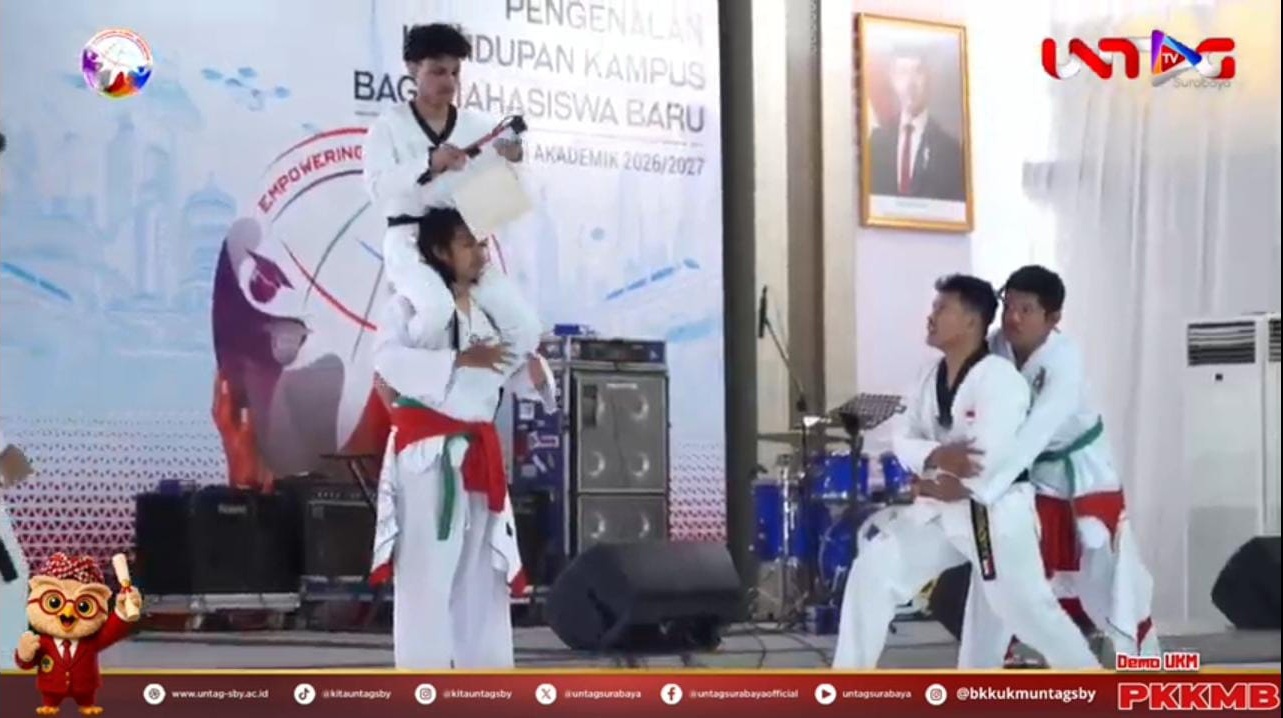 Lebih dari Sekadar Tendangan, Menemukan Jati Diri di UKM Taekwondo Untag 20 Taekwondo Untag